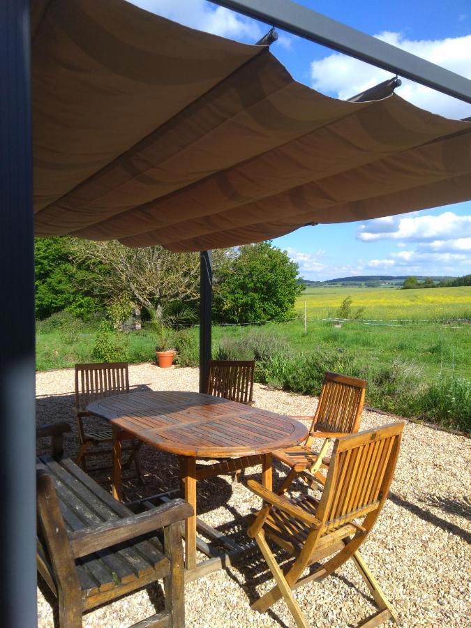 Chambre Avec Sdb Privative En Pleine Campagne Baillou Exterior photo